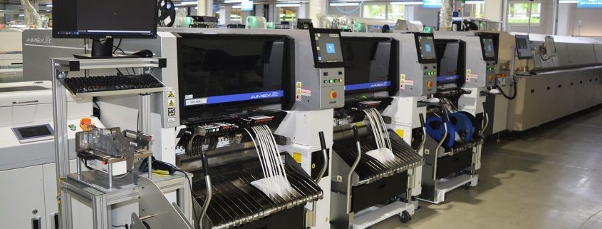 Avex electronics s.r.o. installs new SMT line with automatic placement machines from FUJI